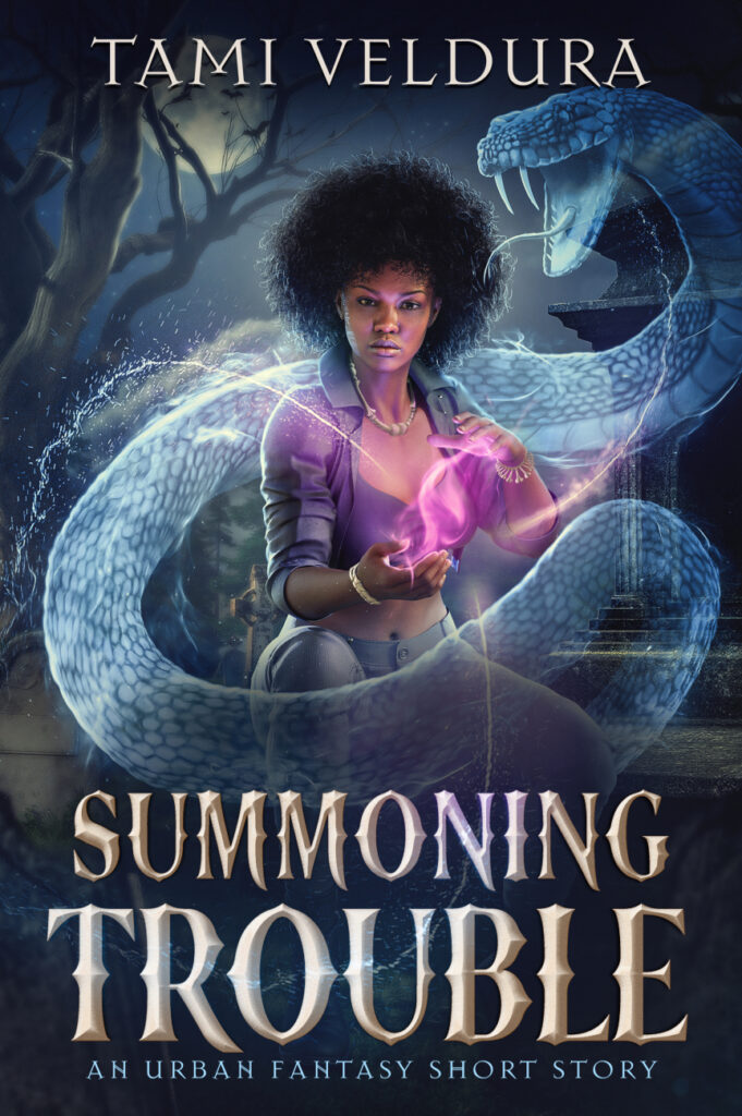Cover Art, Summoning Trouble, Uncollected Anthology